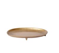 MotiveTech Plateau en Forme Bateau Élancé Bol Forme Bateau Soli Corbeille pour Table, Salon, Console, Grand 40 40 H10cm, Style Artistique Moderne