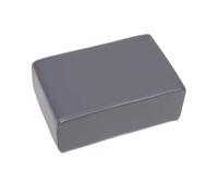 MotiveTech Plateforme d'Entraînement Fitness Boîte Pilates Bloc pour Étirements Support Réformateur Structure Bois d'Érable Revêtement PU Doux Adaptée aux, Gris Foncé, style to 2