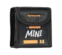 MotiveTech Pochette de Rangement Anti-feu pour Sac Lipo, pour Le Transport Domestique, 9.5 X 8.6 X 6.3 Cm