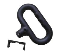 MotiveTech Poignée de Chariot Pliable, Pièces de Rechange pour Chariot de Camping, Poignée de Diable, Accessoires Ergonomiques, Plastique Léger, Convient, Style B