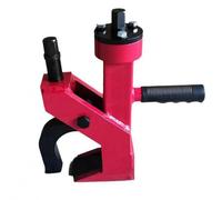 MotiveTech Portable Tire Changer Décolle-pneu Outil Démonte-pneu Manuel Appareil Décolleur Pression Dirigée en Acier avec Tête Boulonnée Adapté pour Atelier Réparation Auto Service