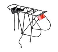 MotiveTech Porte-Bagages Arrière de Vélo Support de Fret Plateforme de Transport Porte-Marchandises Porte-sacoches Léger et Adapté pour Vélos Pliants, Version Petit Trou