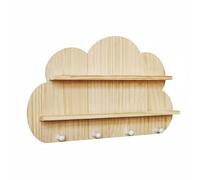 MotiveTech Porte-clés Mural En Bois pour Sac Ou Entrée, XL