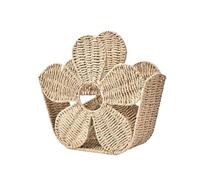 MotiveTech Porte-revues, Panier à Magazines, Objet Décoratif Multifonctionnel, Bohème Tissé à La Main, Idéal pour La Maison, La Chambre Ou Un Café.