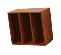 MotiveTech Porte-revues Vertical En Bois, Compact et Unique, Polyvalent pour Livres, Classeurs et Magazines, Organiseur de Bureau pour Lettres et Documents, M