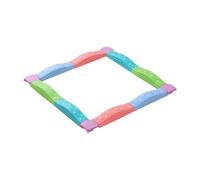 MotiveTech Poutre D'équilibre pour Enfants, Blocs D'équilibre D'intérieur et D'extérieur, Jouets éducatifs, Tremplins avec Parcours D'obstacl, 12 pièces colorées
