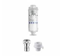 MotiveTech Pré-Filtre à Sédiments Sans BPA Préfiltre Anti-Impuretés Ensemble Complet Purificateur D'eau du Robinet pour Toilettes, Ensemble Lave-linge