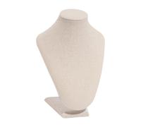 MotiveTech Présentoir à Bijoux en Forme de Buste, Organisateur de Bijoux, Présentoir de Colliers Décoratif élégant, Vendeurs pour Salon de Coiffure, Magasin de D, 13 cm x 9 cm x 18,5 cm