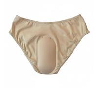 MotiveTech Protecteur de Hanche en Silicone Short Coussiné Zone Coccyx Hanches Assise Bande Élastique Ajustée Liberté de Mouvement Port Discret sous Vêtements Adapté Patinage Entraînement , Noir , XS