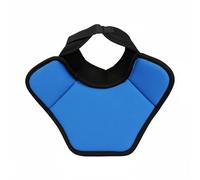 MotiveTech Protège-Cou Hockey sur Glace Garde-Nuque Protection Cou Collier Cervical avec Renfort PE Sécurisant Extérieur Déperlant Respirant Sangle , Color to 3 , M
