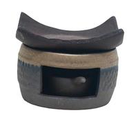 MotiveTech Réchaud à Thé Céramique Chauffe-thé Brûleur Pottery Support pour Bougie Usage Polyvalent Adapté à Maison Bureau Japonais, Style C