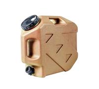 MotiveTech Récipient d'eau Potable Réservoir Extérieur avec Robinet Distributeur Poignée Confortable Matériau Alimentaire Silicone Anti-Fuite Grande Capaci, Kaki