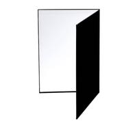 MotiveTech Réflecteur de lumière 3 en 1, réflecteur pour Photographie culinaire, Panneau diffuseur de lumière Pliable en Carton pour Produit A4