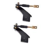 MotiveTech Rotule 3,8 Mm X 20 Mm, Angle de Gouvernail, Fil D'acier 0,5 Mm X 2 M, 30, avec Vis, écrous, Tubes de Positionnement et