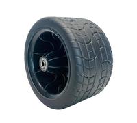 MotiveTech Roue de Brouette Pliante de 7 Pouces avec Double Roulement, Résistante Aux Crevaisons, de Rechange pour Brouette, Tondeuse à Gazon et Autres Outils Ut, Style D