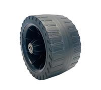 MotiveTech Roue de Brouette Pliante de 7 Pouces avec Double Roulement, Résistante Aux Crevaisons, de Rechange pour Brouette, Tondeuse à Gazon et Autres Outils Ut, Style C