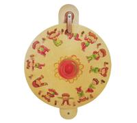 MotiveTech Roue Postures Corporelles Éducatif Jeu Coordination Mural Multicolore Jouet d’activité pour Tout-Petits