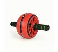 MotiveTech Roue Ventral avec Tapis Silencie Roue Abdominale Résistant à l'usure Entraîneur Abdominal pour Débutants, Sportifs, Maison, Appartement, Array, Noir Et Rouge
