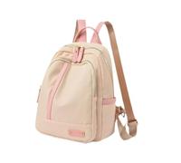 MotiveTech Sac à Dos Femme Sac à Main Oxford Sac à Dos Imperméable Sacoche Ordinateur Portable Grande Capacité Adapté Aux Études Shopping Déplacements, Beige