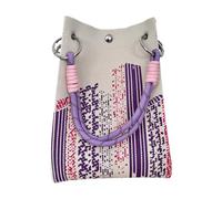 MotiveTech Sac à Main Tricoté, Option de Cadeau pour Fête en Plein Air, Sac Pratique et Lavable, Violet