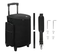 MotiveTech Sac avec Poignée Télescopique Réglable | Pratique, Valise Transport pour Enceinte, Portable, Sac Transport avec Bandoulière, Concerts