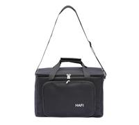 MotiveTech sac de transport pour haut-parleur, organisateur pratique et fonctionnel, étui de rangement, 44cmx25cmx30cm