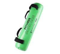 MotiveTech Sac d'Entraînement en Eau Poids Ajustable Poche de Musculation Sac de Poids Ballon d'Instabilité Tissu Maillé PVC Épais 09 Mm Compact Une Fois Vidé, Vert