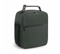 MotiveTech Sac Isotherme Repas Étanche Sac Repas Rectangulaire Léger Conteneur Portable, Noir, Noir