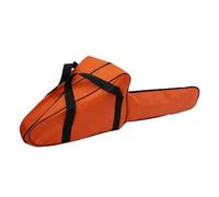 MotiveTech Sac Tronçonneuse Forme Étirée Outillage Jardin Anti-Chocs, Orange, Orange, 18-20 Pouces