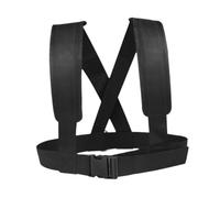 MotiveTech Sangle de Traîneau Harnais Tire Traîneau Ceinture Entraînement avec Boucles de Sécurité Matériau En Nylon et Acier Adapté pour Les Exercices D, 300cm