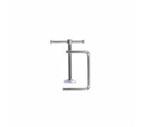 MotiveTech Serre-joint en C Étau G Pince de Fixation Pince de Serrage Acier A3 Renforcé Patin Antidérapant Préserve Réglage Rapide par Tige Filetée, 1