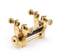 MotiveTech Serre-Joint Luthier En Laiton Serre-Joint Bordure Réglable Outil pour Luthiers, 4 Griffes