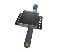 MotiveTech Serrure de Sécurité pour Porte de Garage, Accessoires Haute Performance, Verrouillage Robuste et Résistant, Loquet Coulissant à L'intérieur, Pêne, Industriel