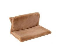 MotiveTech Siège Hamac Chat Rembourré Hamac Chat Compact pour Cadre d’Escala, Marron, Hamac en Forme De L - Poil De Lapin Marron
