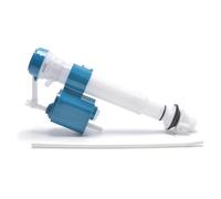 MotiveTech Siège Silencieux Réglable Mécanisme de Chasse d'Eau Ensemble de Réservoir Tube Télescopique Kit de Remplacement Construction Étanche Convient aux Toilettes Domestiques Location Rénovation