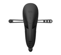 MotiveTech Silicone Étui de Rasoir Étui Protecteur Souple Étanche Support pour Rasoir Manuel avec Fermeture Pratique En Silicone Adapté pour Hommes Salle de Bain, Noir
