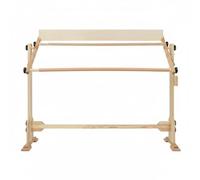 MotiveTech Support de Broderie Pied Cadre de Broderie Métier à Broder Support de Point de Croix Bois Chaleureux Ajustement Souple des Positions de Travail