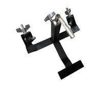 MotiveTech Support de Pédale pour Cloche, Support de Fixation pour Cloche, Accessoires Réglables, Support de Fixation pour Pédale de Percussion de Batterie
