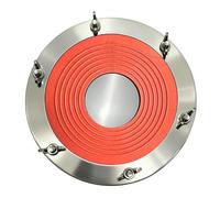 MotiveTech Support de Poêle de Tente, Raccord de Conduit de Cheminée, Cache-Support de Plafond en Silicone, Joint