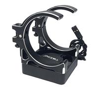 MotiveTech Support de Ventilateur de Refroidissement en Aluminium 40x40mm pour Moteur sans Balais 4268 4274, Support Double Noir