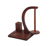 MotiveTech Support Laine Magnétique Rotatif Multifonction Porte-Fil En Bois Rangement D'accessoires à 360 Degrés Hobby, Studio