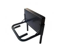 MotiveTech Support Moteur Hors-bord pour Bateau Support Propulseur Équerre de Montage Platine Arrière Construction Métal Compacte Plaque Épaisse et Tube 19mm