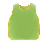 MotiveTech Tablier de Peinture Sarrau de Bricolage pour Jeunes Artistes Bavette de Protection en Polyester pour Projets Scolaires Peinture et Repas, Vert