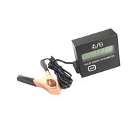 MotiveTech Tachymètre Numérique pour Tronçonneuse, Jauge de Régime 0-30 000 Tr/min, Compte- Compteur de pour Petits Moteurs (tracteur, Tronçonneu, Bouton unique