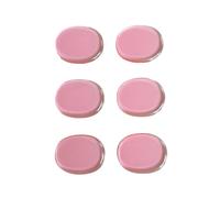 MotiveTech Tampon Amortisseur de Batterie Gel Silicone Réutilisable Lavable pour Peaux et Cymbales Suppression des Fréquences Nettoyage à l'Eau Adapté à la Pratique Studio Scène, Rouge