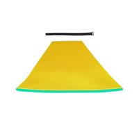 MotiveTech Tapis Flottant Matelas Flottant Coussin de Piscine d'eau en Coton XPE Pliable Surface Douce pour Se Détendre Tourisme Plage Piscine Fête Familia, Jaune 110x40x2.2cm