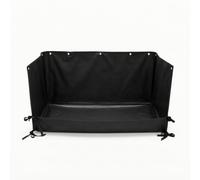 MotiveTech Tapis Mangeoire à Foin Imperméable Bac à Foin en Tissu Pliable Râtelier pour Petits Animaux, Cage, Rectangulaire