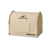 MotiveTech Tente avec Fenêtre en Déperlant Niche Portable Maison pour Camping, Jaune Locke, M Poids Suggéré Moins De 6,5 Kg