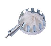 MotiveTech Tête de Cueille-Fruit Panier Récolteur Sac de Ramassage Accessoire Cueillette Outil Multifonction en Métal Anticorrosion Installation Simple Adapté Po, Style B