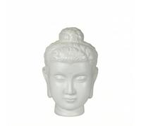MotiveTech Tête Figure Sereine Buste Bouddha Morne Décoration pour Entrée